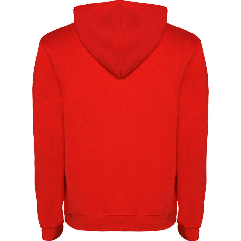 Red-Solid Black - Back - Roly Childrens-Kids Urban Drawstring Hoodie