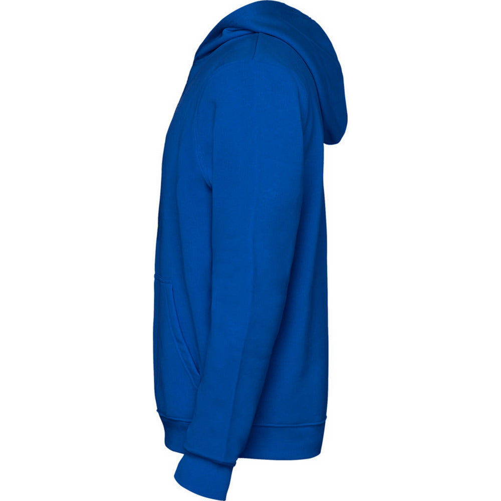 Royal Blue-White - Lifestyle - Roly Childrens-Kids Urban Drawstring Hoodie