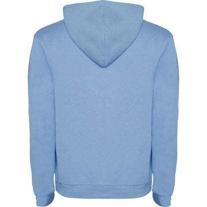 Sky Blue-White - Back - Roly Childrens-Kids Urban Drawstring Hoodie