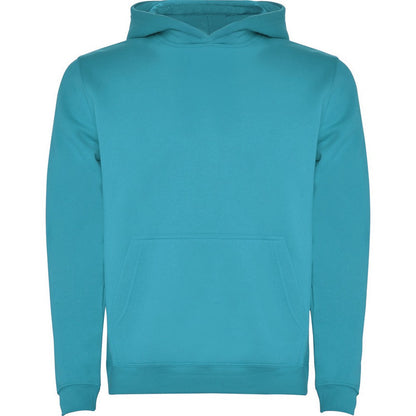 Turquoise - Front - Roly Childrens-Kids Urban Drawstring Hoodie