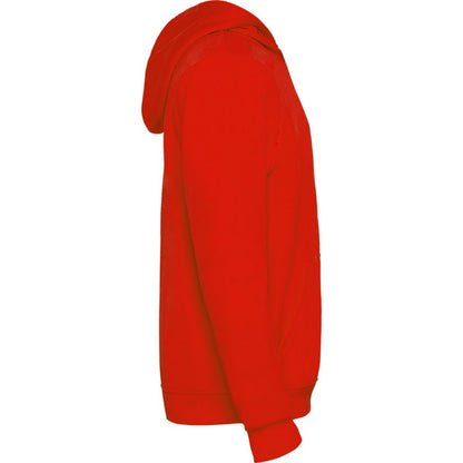 Red - Side - Roly Childrens-Kids Urban Drawstring Hoodie