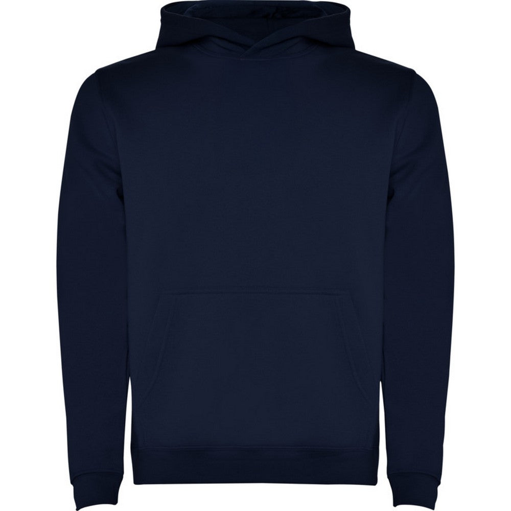 Navy Blue - Front - Roly Childrens-Kids Urban Drawstring Hoodie
