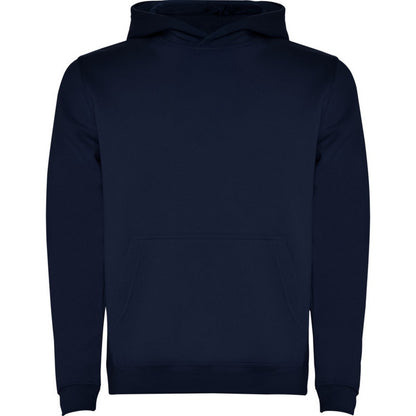Navy Blue - Front - Roly Childrens-Kids Urban Drawstring Hoodie