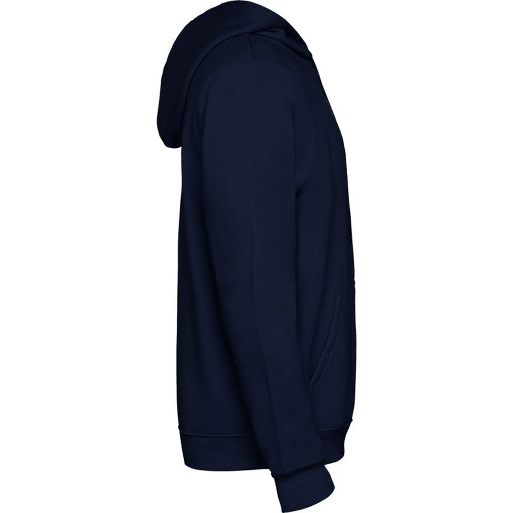 Navy Blue - Side - Roly Childrens-Kids Urban Drawstring Hoodie