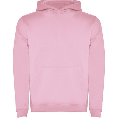 Light Pink - Front - Roly Childrens-Kids Urban Drawstring Hoodie