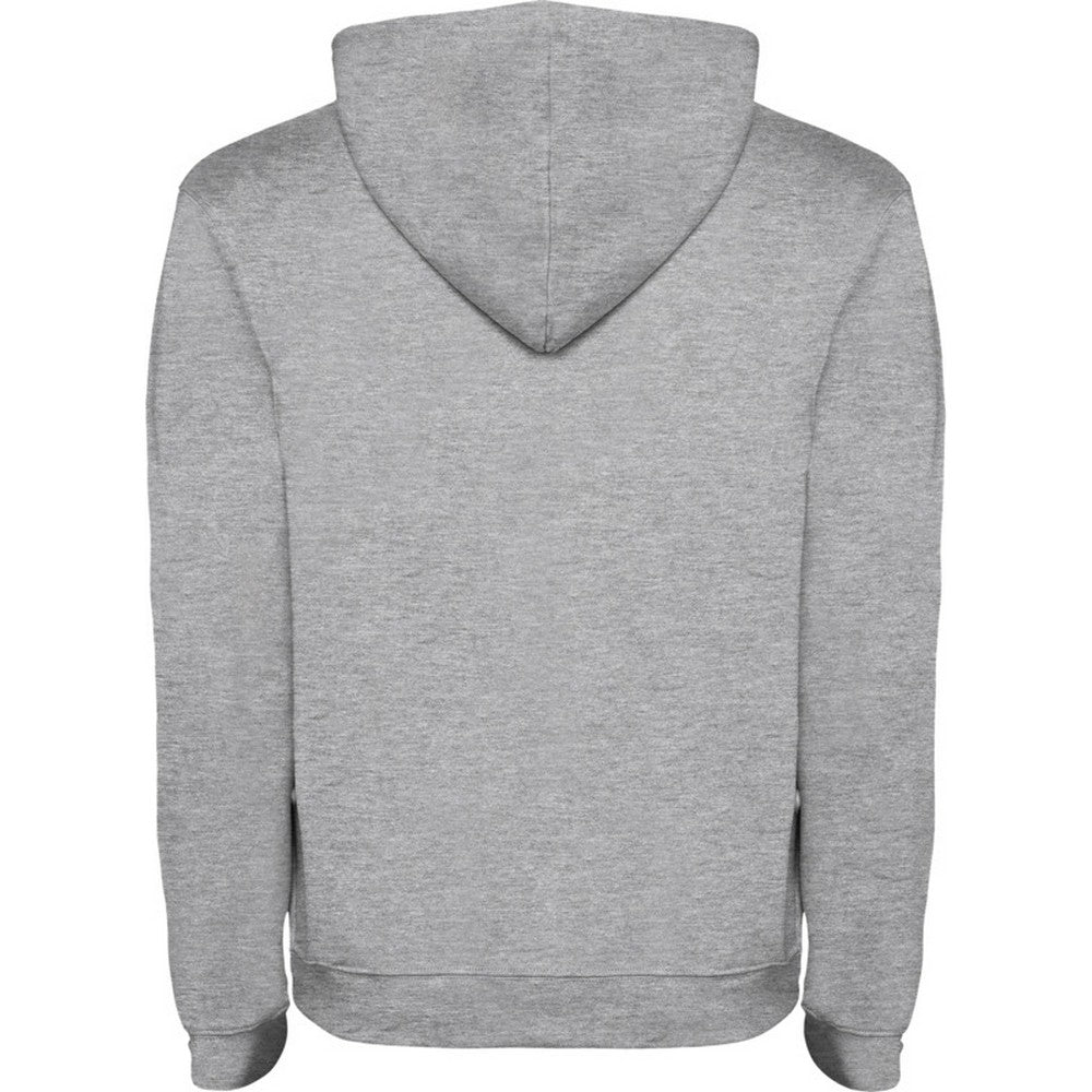Grey Marl - Back - Roly Childrens-Kids Urban Drawstring Hoodie