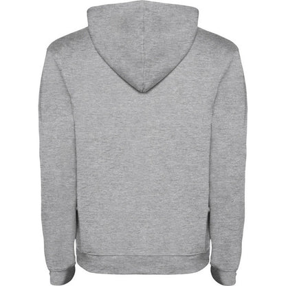 Grey Marl - Back - Roly Childrens-Kids Urban Drawstring Hoodie