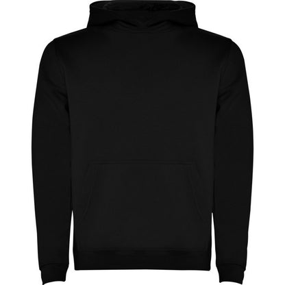 Black - Front - Roly Childrens-Kids Urban Drawstring Hoodie