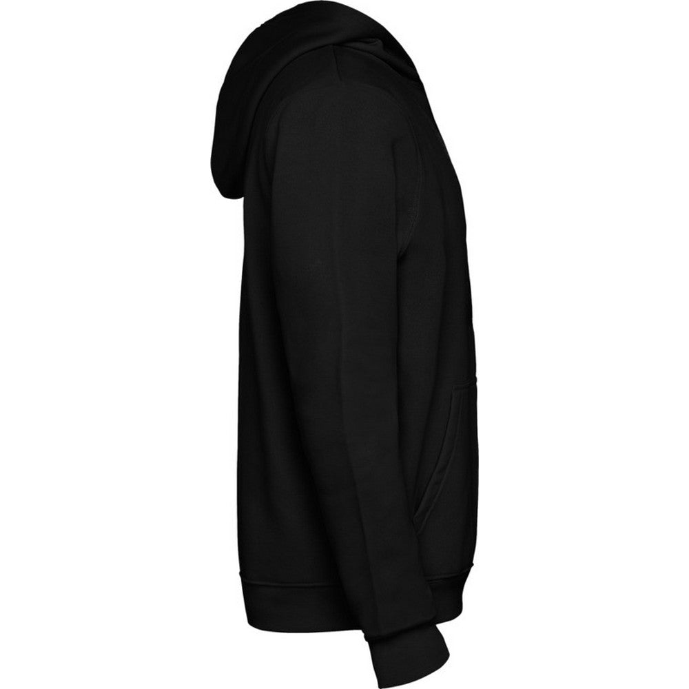 Black - Side - Roly Childrens-Kids Urban Drawstring Hoodie