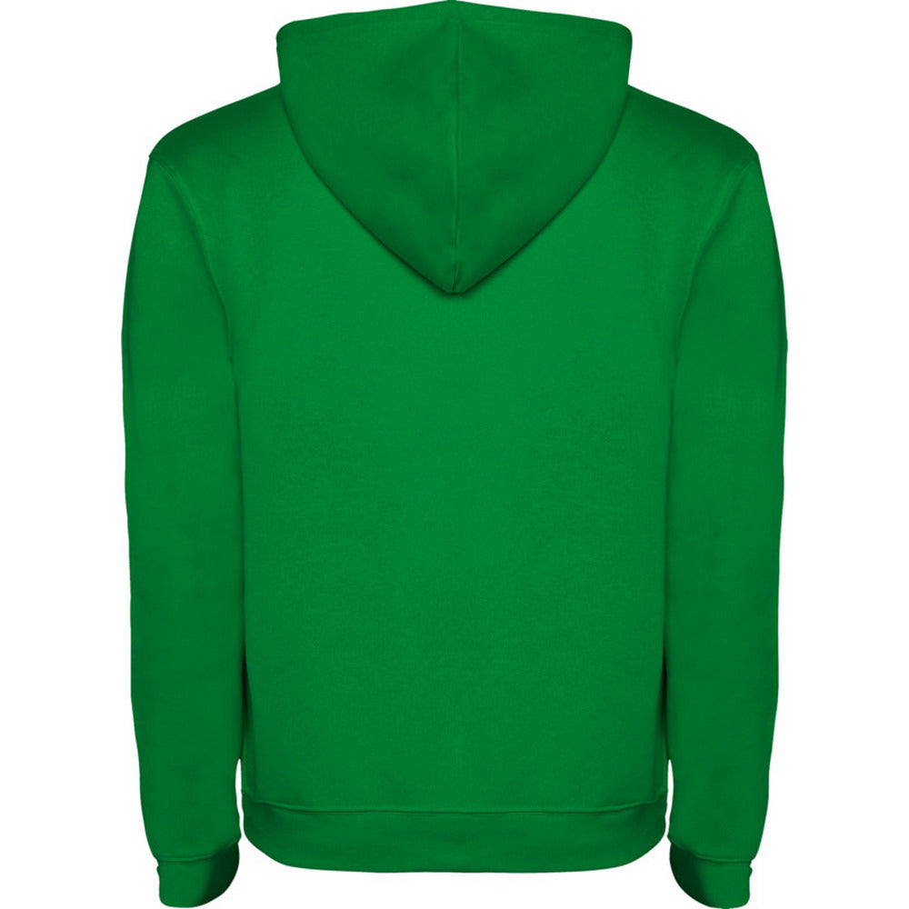 Kelly Green-White - Back - Roly Childrens-Kids Urban Drawstring Hoodie
