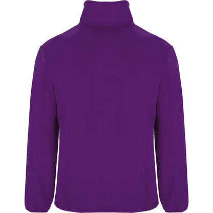 Purple - Back - Roly Childrens-Kids Artic Full Zip Fleece Jacket