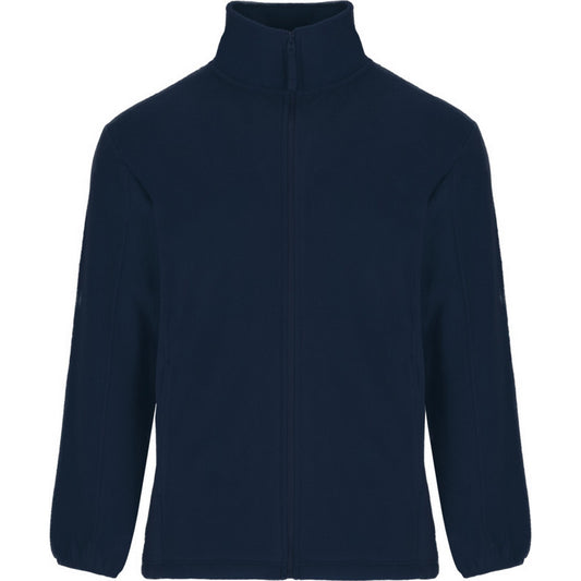 Navy Blue - Front - Roly Childrens-Kids Artic Full Zip Fleece Jacket