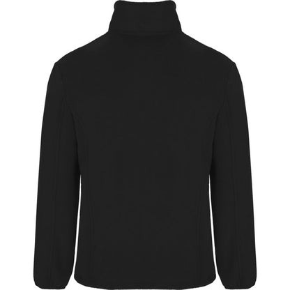 Solid Black - Back - Roly Childrens-Kids Artic Full Zip Fleece Jacket
