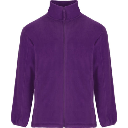 Purple - Front - Roly Childrens-Kids Artic Full Zip Fleece Jacket