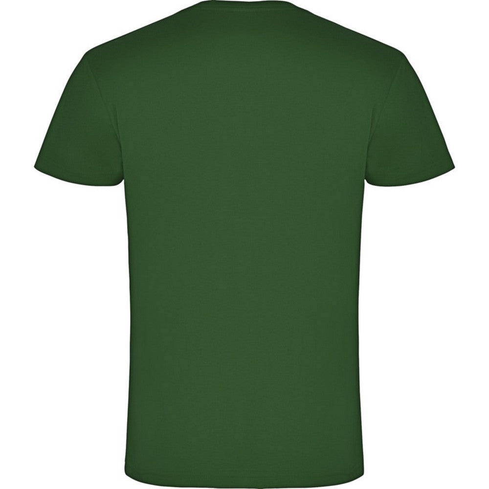 Bottle Green - Back - Roly Mens Samoyedo V Neck T-Shirt