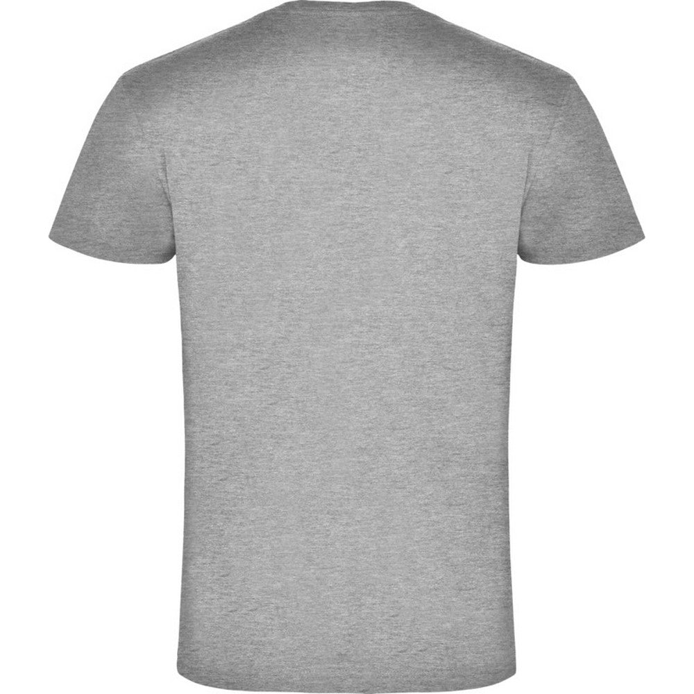 Grey Marl - Back - Roly Mens Samoyedo V Neck T-Shirt