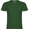 Bottle Green - Front - Roly Mens Samoyedo V Neck T-Shirt
