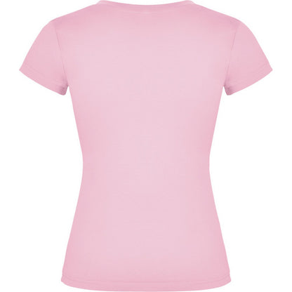 Light Pink - Back - Roly Womens-Ladies Victoria T-Shirt