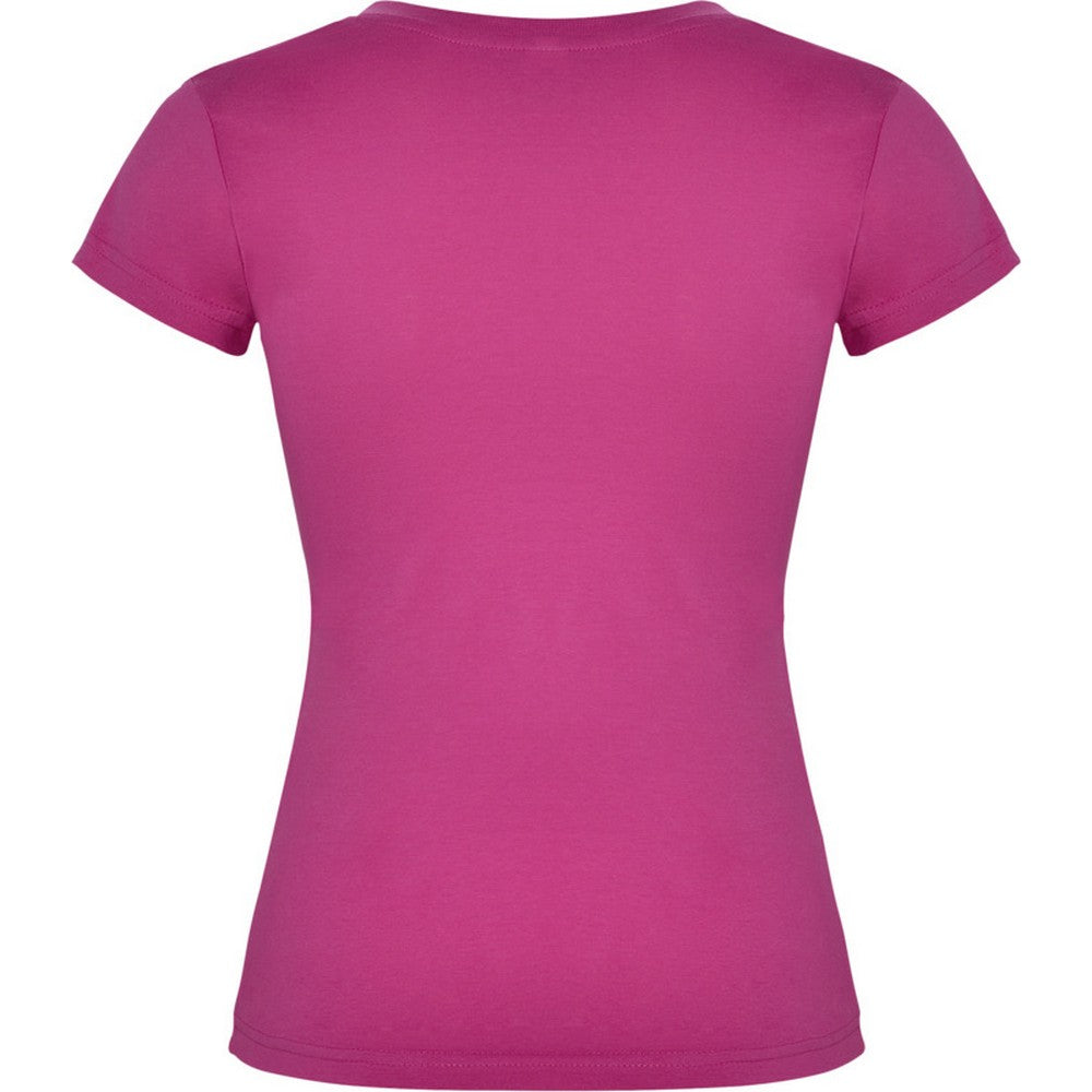 Rosette - Back - Roly Womens-Ladies Victoria T-Shirt