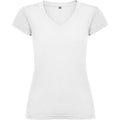 White - Front - Roly Womens-Ladies Victoria T-Shirt