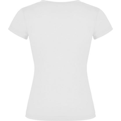 White - Back - Roly Womens-Ladies Victoria T-Shirt
