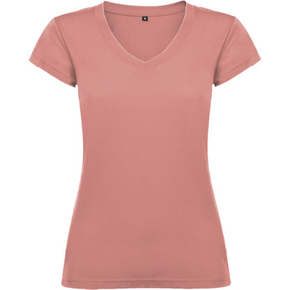 Clay Orange - Front - Roly Womens-Ladies Victoria T-Shirt