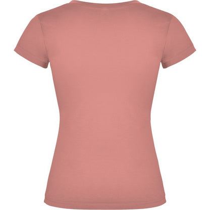 Clay Orange - Back - Roly Womens-Ladies Victoria T-Shirt