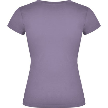 Lavender - Back - Roly Womens-Ladies Victoria T-Shirt