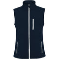 Navy Blue - Front - Roly Unisex Adult Nevada Softshell Body Warmer