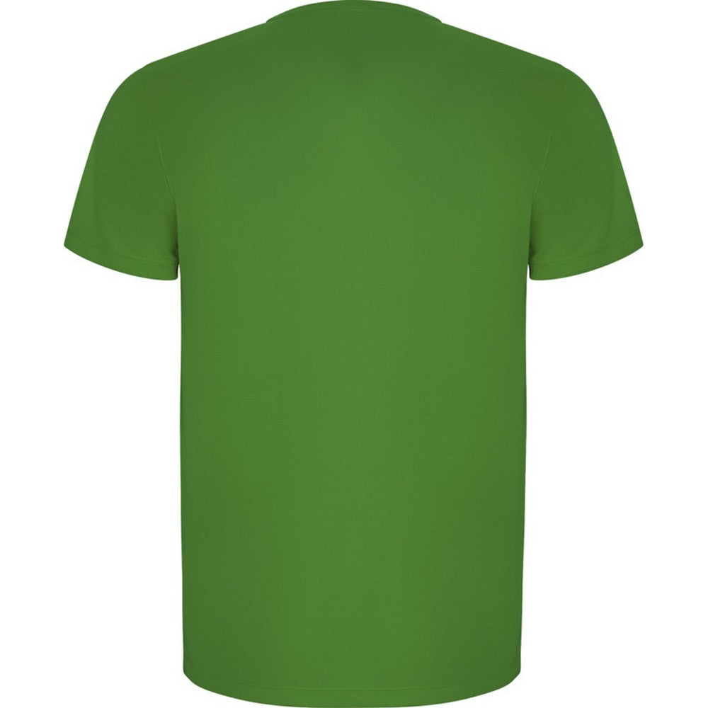Fern Green - Back - Roly Mens Imola Short-Sleeved Sports T-Shirt