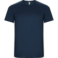 Navy Blue - Front - Roly Mens Imola Short-Sleeved Sports T-Shirt