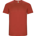 Red - Front - Roly Mens Imola Short-Sleeved Sports T-Shirt