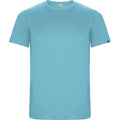 Turquoise - Front - Roly Mens Imola Short-Sleeved Sports T-Shirt