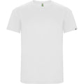 White - Front - Roly Mens Imola Short-Sleeved Sports T-Shirt