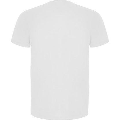 White - Back - Roly Mens Imola Short-Sleeved Sports T-Shirt