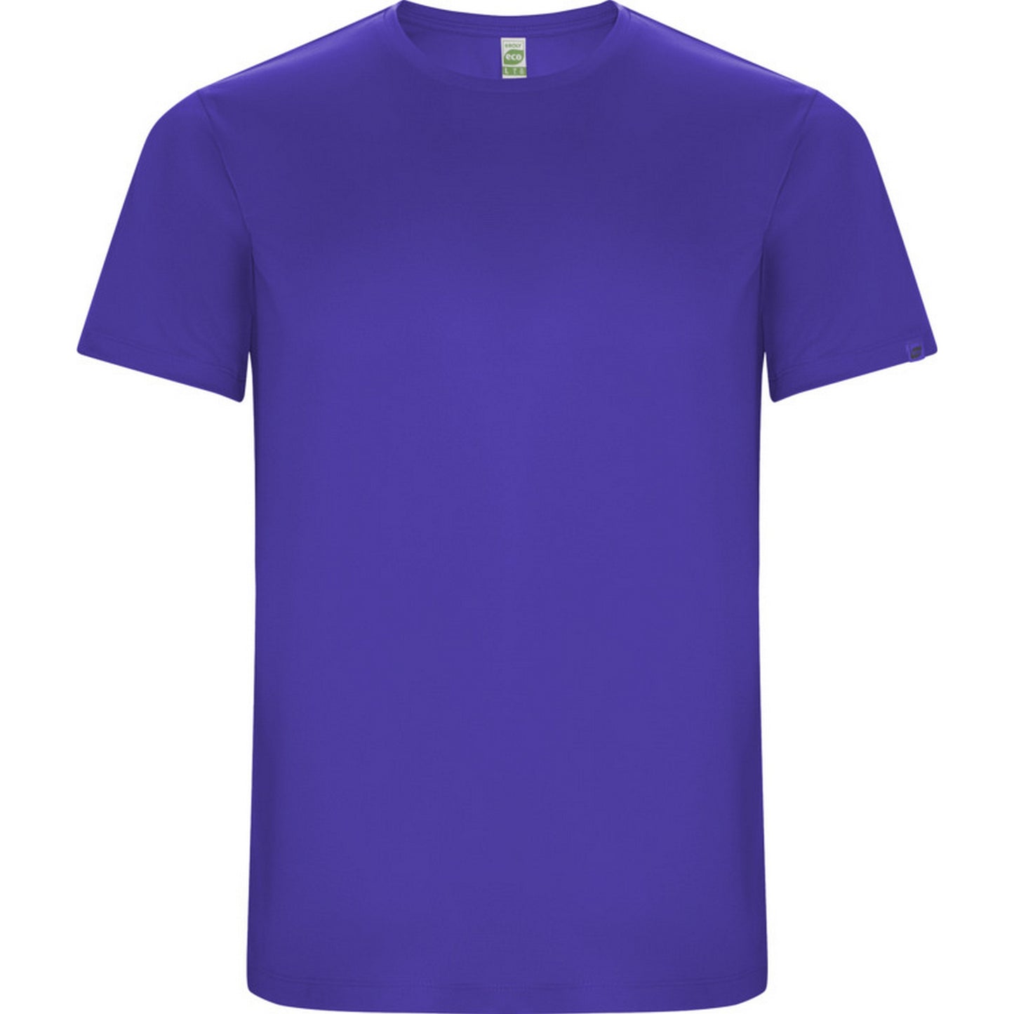 Mauve - Front - Roly Mens Imola Short-Sleeved Sports T-Shirt