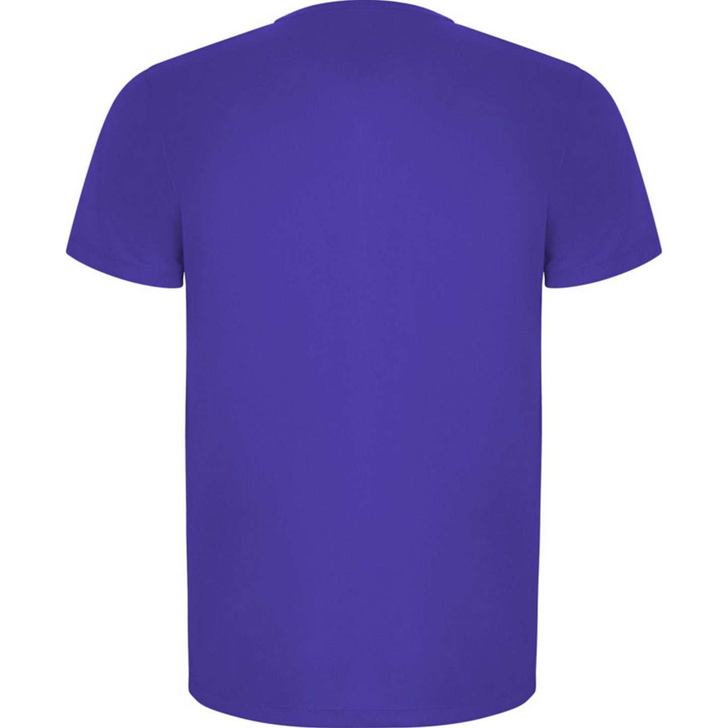 Mauve - Back - Roly Mens Imola Short-Sleeved Sports T-Shirt