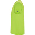 Fluro Green - Side - Roly Mens Imola Short-Sleeved Sports T-Shirt