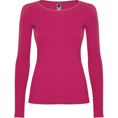 Rosette - Front - Roly Womens-Ladies Extreme Long-Sleeved T-Shirt