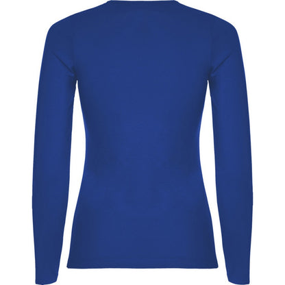 Royal Blue - Back - Roly Womens-Ladies Extreme Long-Sleeved T-Shirt