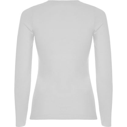 White - Front - Roly Womens-Ladies Extreme Long-Sleeved T-Shirt