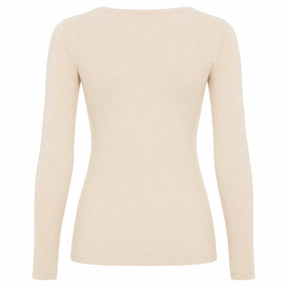 Sand - Back - Roly Womens-Ladies Extreme Long-Sleeved T-Shirt
