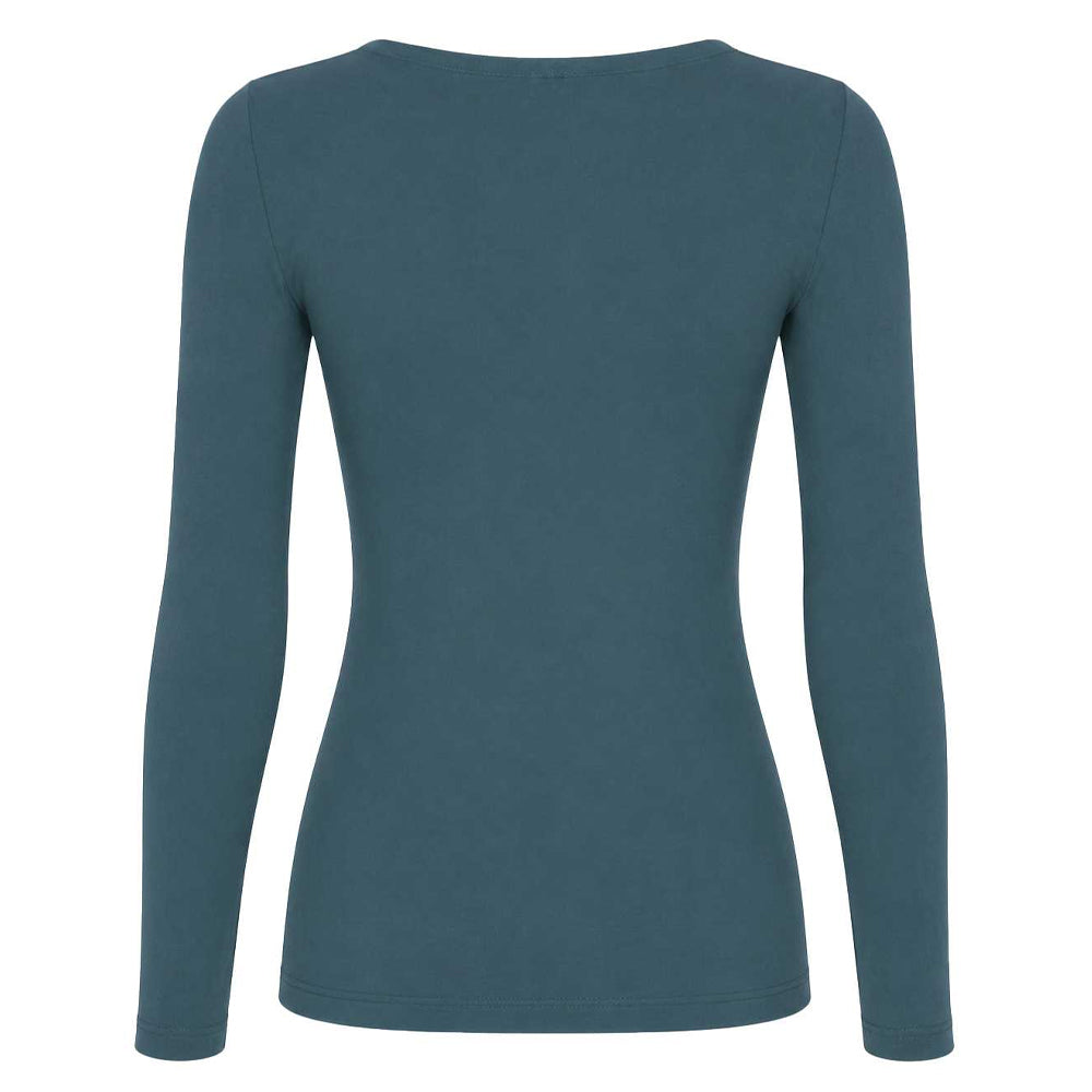 Storm Blue - Back - Roly Womens-Ladies Extreme Long-Sleeved T-Shirt