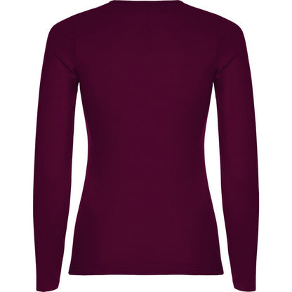 Garnet - Back - Roly Womens-Ladies Extreme Long-Sleeved T-Shirt