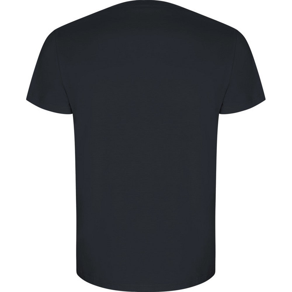 Ebony - Back - Roly Mens Golden Plain Short-Sleeved T-Shirt