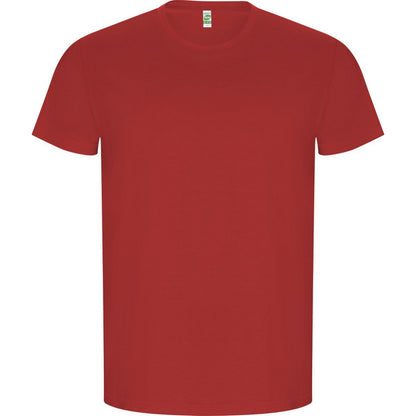 Red - Front - Roly Mens Golden Plain Short-Sleeved T-Shirt