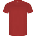 Red - Front - Roly Mens Golden Plain Short-Sleeved T-Shirt