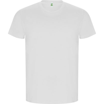 White - Front - Roly Mens Golden Plain Short-Sleeved T-Shirt
