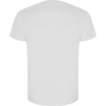 White - Side - Roly Mens Golden Plain Short-Sleeved T-Shirt