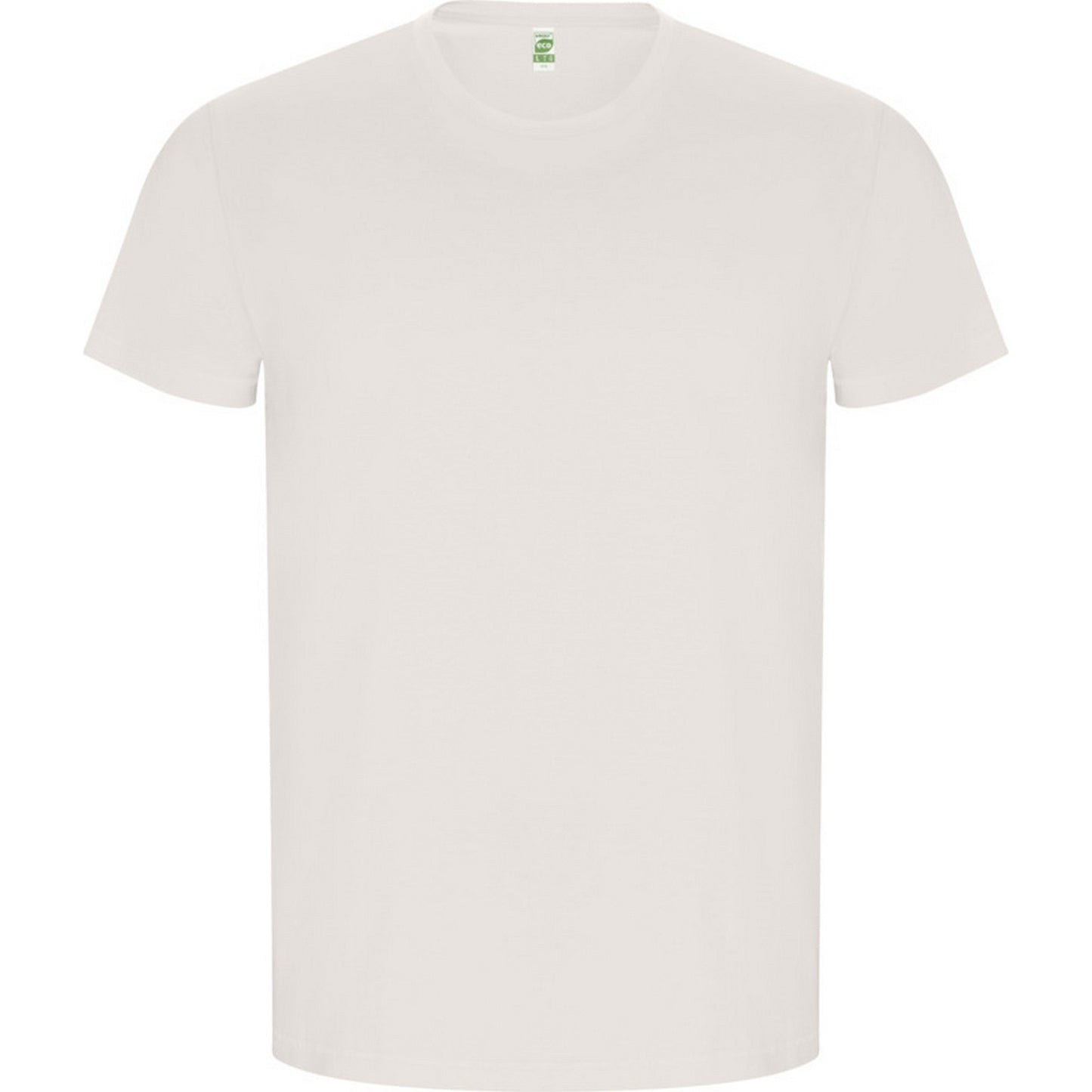 Vintage White - Front - Roly Mens Golden Plain Short-Sleeved T-Shirt